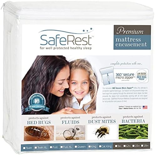 Zippered Mattress Encasement, Twin XL (6–9 in)